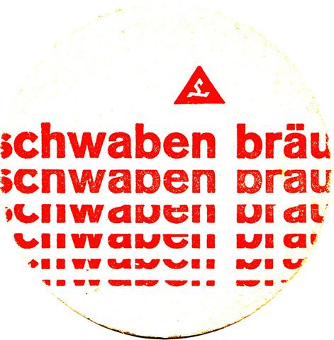 stuttgart s-bw schwaben rund 2b (215-schwaben bräu-6x schwaben bräu-rot)